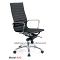 Modern Office Executive Metal Swivel Leisure Leather Chair (RFT-A15)